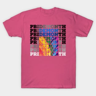 for PRIDE month DEMON T-Shirt